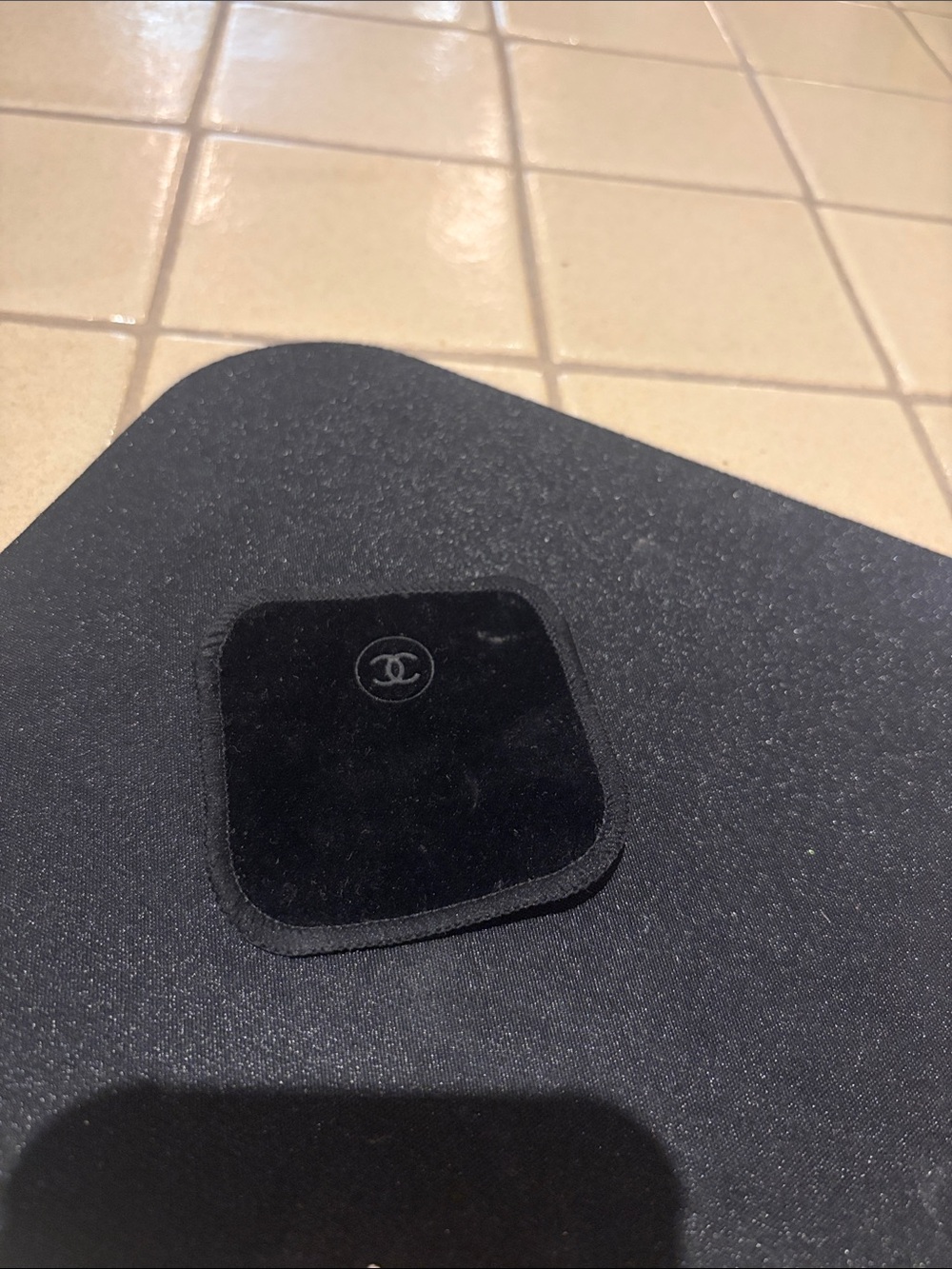 CHANEL Black Velvet dust bag